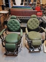 Green Quality Barber Chair