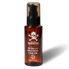 BARBERTIME Beard and Mustache Care Oil | Mens Moisturizes & Condition Beard Oil 75ml