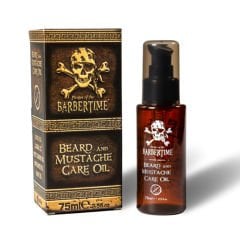 BARBERTIME Beard and Mustache Care Oil | Mens Moisturizes & Condition Beard Oil 75ml