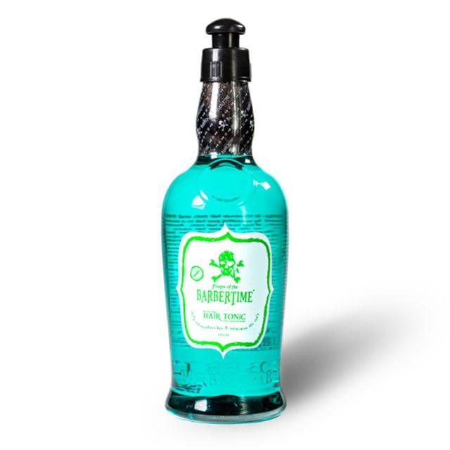 BARBERTIME Revitalising Hair Tonic | Chilly Strengthens Hair and Invigorates The Scalp For A Healthy Scalp 400ml