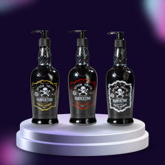 BARBERTIME Aftershave Cream Cologne | Fresh and Cooling Post Shave 2 in 1 Moisturising Mens Balm Lotion 400ml