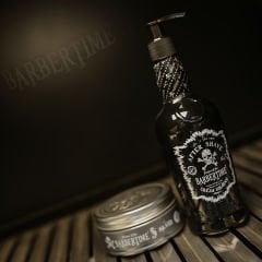 BARBERTIME Aftershave Cream Cologne | Fresh and Cooling Post Shave 2 in 1 Moisturising Mens Balm Lotion 400ml