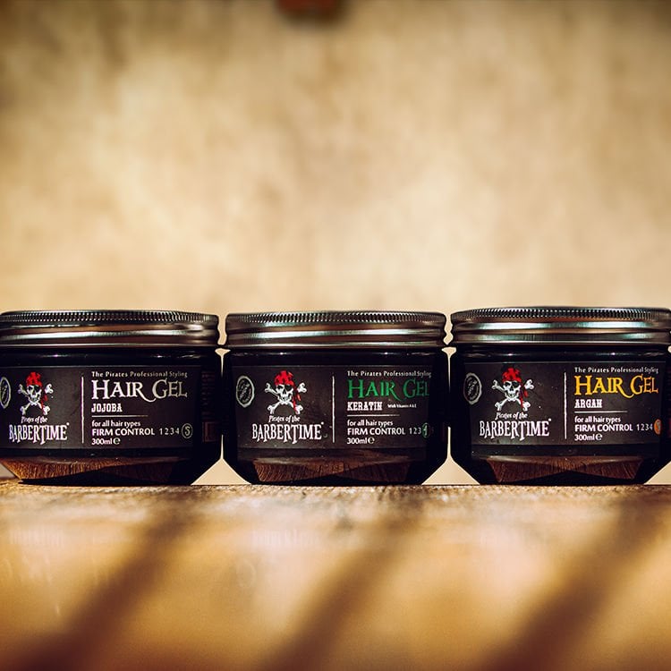 BARBERTIME Professional Hair Styling Gels | All Hair Types 300ml