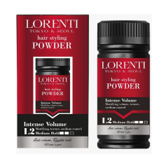 Lorenti Hair Styling Powder Wax L Series | Intense Volume | Mattifying Volumizing Texturizing | 20gr