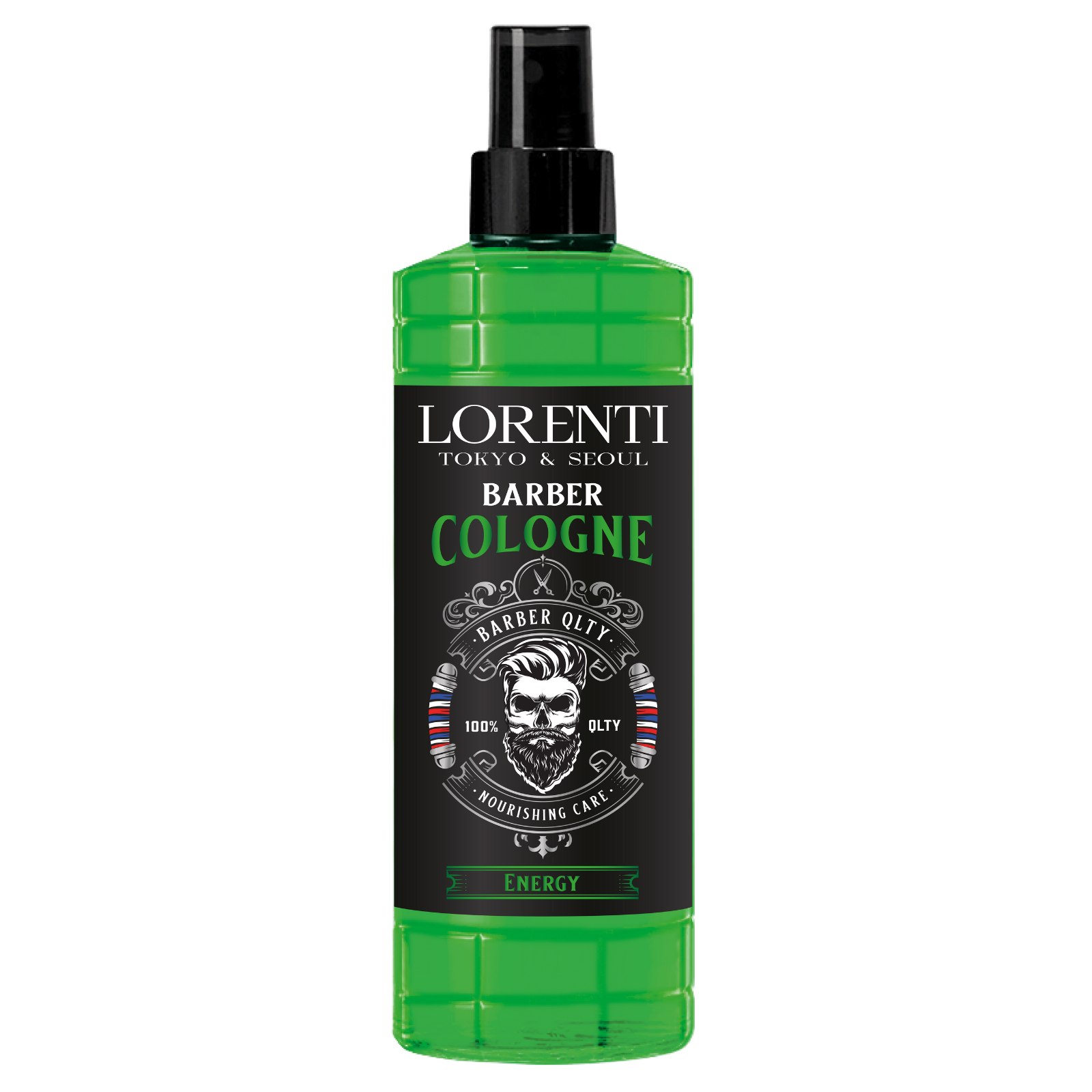 Lorenti After Shave Barber Spray Cologne Series | Long Lasting Mens Cologne - Clean, Refined, Masculine Perfume for Men - Clean & Sterilize Skin 400ml Energy