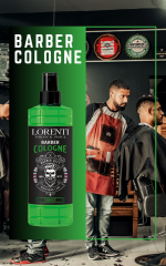 Lorenti After Shave Barber Spray Cologne Series | Long Lasting Mens Cologne - Clean, Refined, Masculine Perfume for Men - Clean & Sterilize Skin 400ml Energy