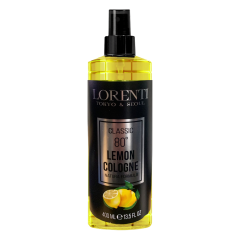 Lorenti 80° Traditional Lemon Afte Shave Cologne | Long Lasting Mens Cologne | Clean, Refined, Masculine Perfume for Men Sterilize Skin 400ml