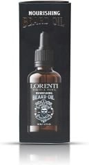 Lorenti Premium Beard Oil 100% Natural Beard Conditioner & Organic Moroccan Argan | Vitamin E Beard Oils Helps Volume, Moisturize & Nourish Beard Growth 50ml
