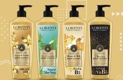 Lorenti Body Cream Lotion | Ultra Nourishing Multi Vitamin Repair 400ml