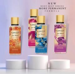 Lorenti Body Mist Spray  Fresh Scent More Permanent Formula | Luxury of Fragrance For Woman 250ml