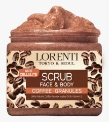 Lorenti Face & Body Scrub Series | Firming & Radiant Supports Collagen Production Anti Aging and Wrinkle 500ml