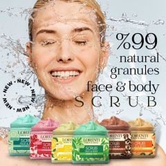 Lorenti Face & Body Scrub Series | Firming & Radiant Supports Collagen Production Anti Aging and Wrinkle 500ml