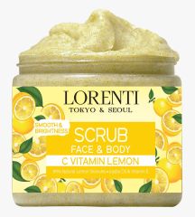 Lorenti Face & Body Scrub Series | Firming & Radiant Supports Collagen Production Anti Aging and Wrinkle 500ml