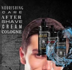Lorenti Aftershave Cream Cologne Series |  Heals Skin, Nourishes, Long Lasting Smell, and Calms Down Burn | For All Skin Types 400ml
