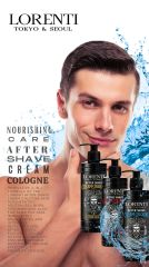 Lorenti Aftershave Cream Cologne Series |  Heals Skin, Nourishes, Long Lasting Smell, and Calms Down Burn | For All Skin Types 400ml