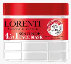 Lorenti Face Mask Natural | Multi Care | Skin Clinic Whitening Peeling Mask | Skin Tone Regenerating 500ml