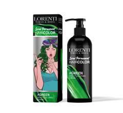 Lorenti Semi Permanent Direct Coloring Cream | Long Lasting Hair Colour Result | 250 ml