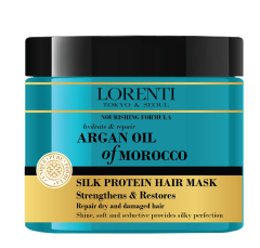 Lorenti Deep Conditioning Hair Mask 500 ml | For Dry, Damaged, Dense & Frizzed Hair | Contains Vitamin B7 & Proteins to Balance & Moisturize Hair |