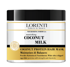 Lorenti Deep Conditioning Hair Mask 500 ml | For Dry, Damaged, Dense & Frizzed Hair | Contains Vitamin B7 & Proteins to Balance & Moisturize Hair |