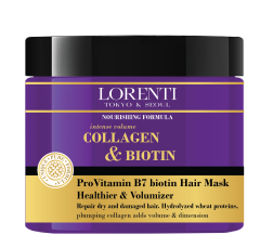 Lorenti Deep Conditioning Hair Mask 500 ml | For Dry, Damaged, Dense & Frizzed Hair | Contains Vitamin B7 & Proteins to Balance & Moisturize Hair |