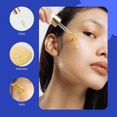 Lorenti 4-in-1 Face Serum 50 ml | Reduces Skin Imperfections, Tightens Skin, Brightens, Revitalizes, and Hydrates Skin - Contains Vitamin C - For All Skin Types 1.7 Fl Oz