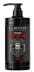 Lorenti Shaving Gel | Transparent Pump Bottle | Nourishing Cooling | 1000ml