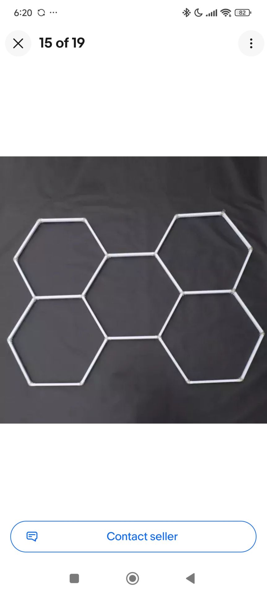 Hexagon LED lamp tubes ceiling light 5 honeycomb lighting